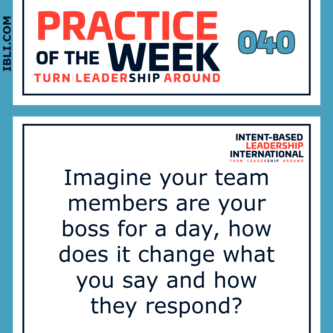 Practice of the Week 040